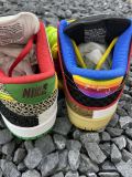 Nike Dunk What The P-Rod SB/低帮/白色/黑色/黄色/彩虹 CZ2239-600