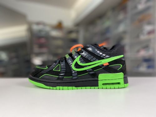 Nike Air Rubber Dunk OW联名/黑绿 CU6015-001