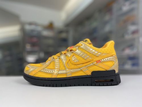 Nike Air Rubber Dunk University Gold OW联名/黄黑 CU6015-700