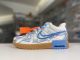 Nike Air Rubber Dunk University Blue OW联名/蓝白银 CU6015-100