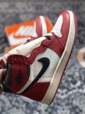Air Jordan 1  Chicago Reimagined  复古篮球鞋 白红 芝加哥 2022年复刻DZ5485-612
