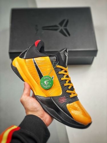 Nike Kobe 5 Protro  Bruce Lee  黑黄科比 李小龙 CD4991-700