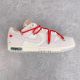 Off-White x Nike Dunk Low  The 50  灰白 NO.33 联名款 红鞋带淡粉扣 时尚低帮休闲板鞋DJ0950-118
