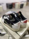 Travis Scott × Jordan Air Jordan 1 Low  Medium Olive   DZ4137-106