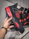 Air Jordan 4  Red Thunder 黑红雷电