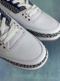 Air Jordan 3 Retro  wizards  奇才白蓝 CT8532-148