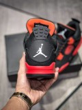 Air Jordan 4  Red Thunder 黑红雷电
