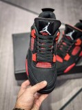 Air Jordan 4  Red Thunder 黑红雷电