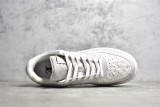 路易威登Louis Vuitton x Nike Air Force 1联名款 空军一号低帮休闲运动板鞋白灰