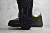 路易威登Louis Vuitton x Nike Air Force 1联名款 空军一号低帮休闲运动板鞋棕绿