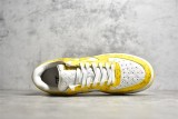 路易威登Louis Vuitton x Nike Air Force 1联名款 空军一号低帮休闲运动板鞋白黄