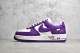 路易威登Louis Vuitton x Nike Air Force 1联名款 空军一号低帮休闲运动板鞋白紫
