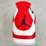 Jordan Air Jordan 4  Neutral Grey   Red Cement  红水泥 减震防滑耐磨 中帮 复古篮球鞋 白黑红 DH6927-161
