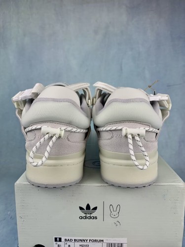 Bad Bunny x Adidas Forum Buckle Low Grey Easter Egg HQ2153