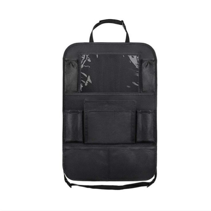 Car seat storage bag hanging bag on-board children's anti kick multifunctional storage bag storage box car interior accessories