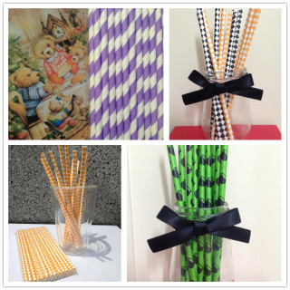 orange and black straws.green Witches brew，witch caldron,purple stripe paper straws，wicked party, goosebumps party,halloween paper drinking straws，Fall Eco-Friendly Table Decorations，kids halloween decor.