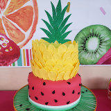 Glitter Pineapple Top Cake Topper, Pineapple cupc Donut Topper,pineapple crown, Luau Cupcake Picks, Tropical Party Decorations, Hawaii Theme Party,Fiesta Party Decor,Summer BBQ, Pool Party,Food Toppers
