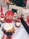 red egg and ginger cake topper,100 Days Cake Topper Personalized,Custom Name Cake Topper,100 days old year of the dog red egg ginger personalized cupcake,100 days cupcake topper, red egg and ginger party