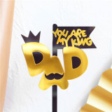 My Dad is my Hero Cake Topper   You are my hero dad You are my KING Cake Topper   Acrylic Fathers Day Cake Toppers    Happy Birthday Dad  Cake Topper    Fathers Birthday decoration