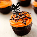 Spider Web happy Halloween cake topper   Halloween Themed Birthday party Decorations      Pumpkin cupcake topper     Bat cake toppers   Witch Halloween Black Cat Picks Cake Toppers
