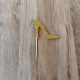 12 Pieces High Heels Happy Birthday Cake Topper, Birthday Cake Decoration
