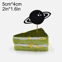 12 Pieces Planet Happy Birthday Cake Topper, Space Theme Birthday Cake Decoration