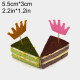 12 Pieces crown Happy Birthday Cupcake Topper, Birthday Cake Decoration