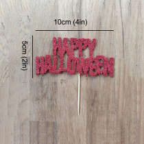 One Pieces Halloween Cake Toppers, Party Decoration, Signle-Sided