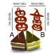 12 Pieces Halloween Cupcake Toppers, Ghost Pumpkin Bat Party Decor, Signle-Sided