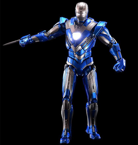 Comicave Studios Iron Man Mark30 Blue Steel 1 12 Scale Collectible Figure