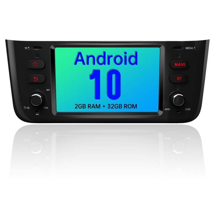 € 299.00 - AWESAFE Autoradio 1 Din per Fiat Linea Punto 2012-2015 Android  10 (2G+32GB) 6.2 pollici Car Stereo Radio con Navigatore SD USB BT WIFI  Comandi al volante Mirror Link (Nero Brillante) - it.awesafeshop.com