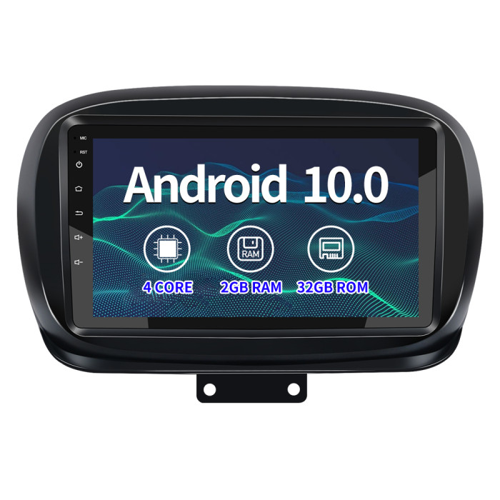 € 245.65 - AWESAFE 9 Pollici Autoradio per Fiat 500X (2014-2020) Android  10.0 (2G+32GB) Car Radio con Cornice esterna, Car Stereo Supporto  Bluetooth, comandi al volante, schermo diviso, navigazione -  it.awesafeshop.com