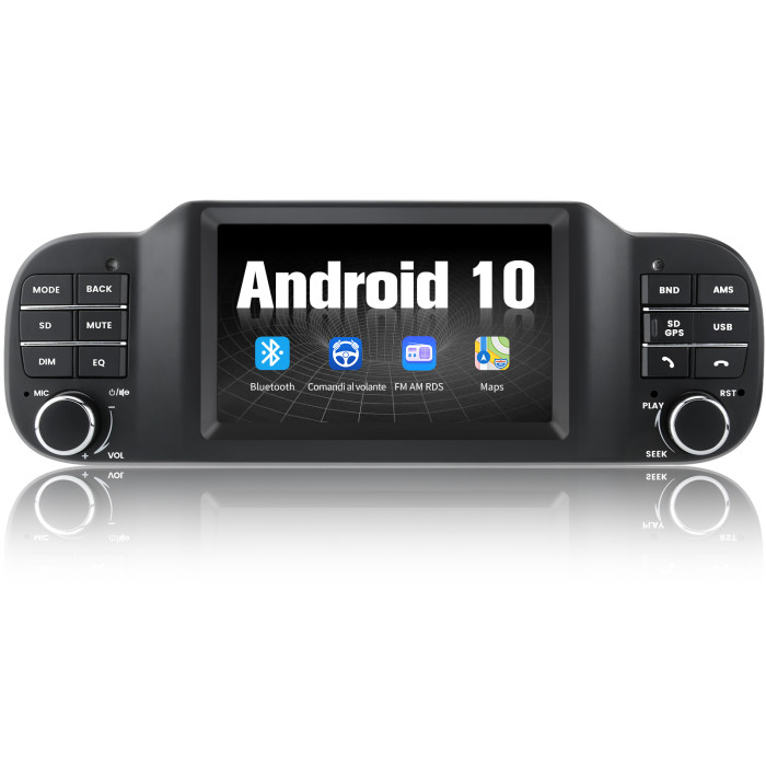 € 254.15 - AWESAFE Autoradio 1 Din per Fiat Panda (2013-2020) 5 inch  Touchscreen Android 10 (2G+32GB) Car Radio con GPS Bluetooth WIFI SD USB  Comandi al volante Mirror Link - it.awesafeshop.com