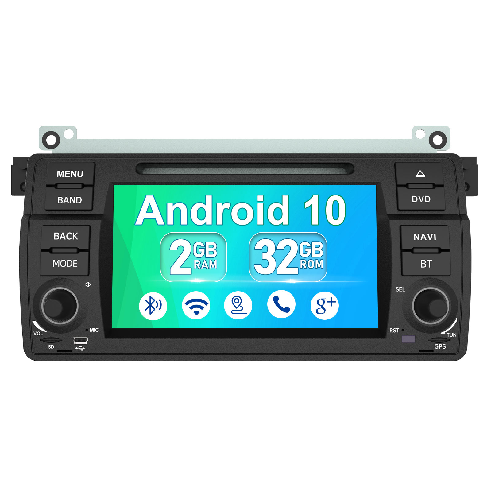 AWESAFE Car Stereo 1 Din for BMW M3 
