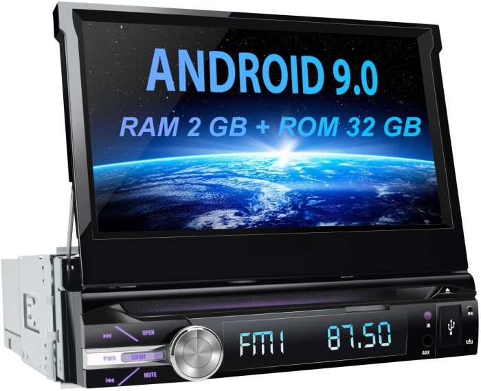 € 218.69 - AWESAFE Android 10.0 [2GB+32GB] 7 Pulgadas Pantalla Universal 1  DIN Radio, Autoradio 1 DIN con CD DVD/WiFi/Navegador GPS/Bluetooth/Mandos  Volantes/RDS/USB/SD/Subwoofer/Mirror Link - es.awesafeshop.com