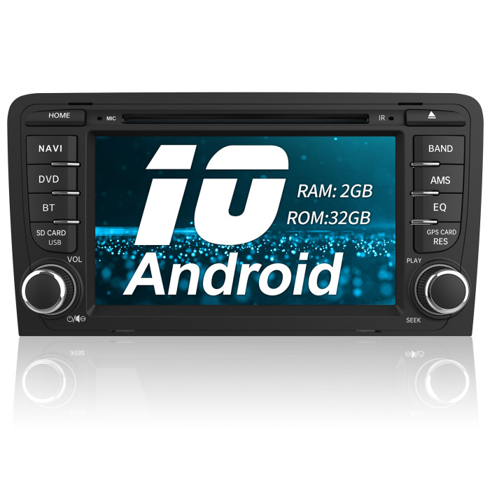 € 242.99 - AWESAFE Android 10.0 [2GB+32GB] Radio Coche 7 Pulgadas con  Pantalla Táctil 2 DIN para Audi A3/S3/RS3, Autoradio con Bluetooth/GPS/FM/CD  DVD/USB/SD/WiFi/Carplay, Apoyo Mandos Volante y Aparcamiento -  es.awesafeshop.com