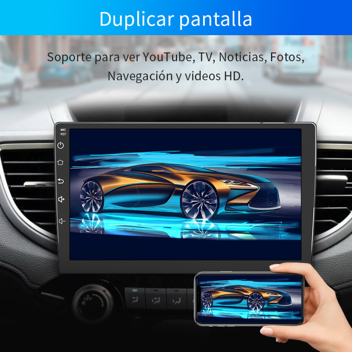 AWESAFE Carplay / Android Auto Dongle USB Cableado para Radio de Coche  Android, Instale la aplicación Autokit