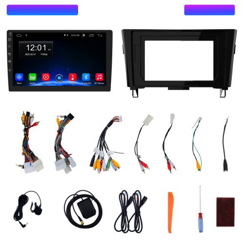 AWESAFE Android 10.0 2GB+32GB Adecuado para original con navegación por pantalla Radio Coche para Nissan Qashqai 2006-2013 Aparcamiento 9 Pulgadas Pantalla Tactil para Coche Apoyo Mandos Volante