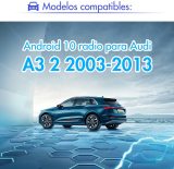 AWESAFE Android 10.0 [2GB+32GB] Radio Coche para Audi A3 2 2003-2013 con Pantalla Táctil 9 Pulgadas, Autoradio con Bluetooth/Carplay/GPS/FM/RDS/USB, Apoya Mandos Volante y Aparcamiento