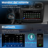 AWESAFE Android 10.0 [2GB+32GB] Radio Coche con Pantalla Táctil 10 Pulgadas para Dacia Sandero/Logan, Autoradio con Carplay/WiFi/Bluetooth/GPS/FM, Admite Mandos Volante y Aparcamiento