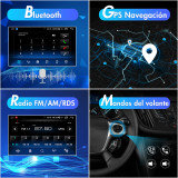 AWESAFE Android 10.0 [2GB+32GB] Radio Coche con Pantalla Táctil 9 Pulgadas para Ford Kuga 2013-2016, Autoradio con Carplay/WiFi/Bluetooth/GPS/FM, Admite Mandos Volante y Aparcamiento