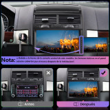 AWESAFE Android 10.0 [2GB+32GB] Radio Coche con Pantalla Táctil 9 Pulgadas para VW Touareg 2003-2010 , Autoradio para Volkswagen con Carplay/Android Auto/Bluetooth/GPS/FM/RDS/USB/RCA