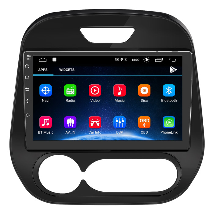 € 229.99 - Autoradio pour Renault captur 2016-2019 Android 10 DSP 9 Pouces  Écran Support Miroir Link Commande Volant WiFi Bluetooth GPS FM AM RDS climatisation  Manuelle - fr.awesafeshop.com