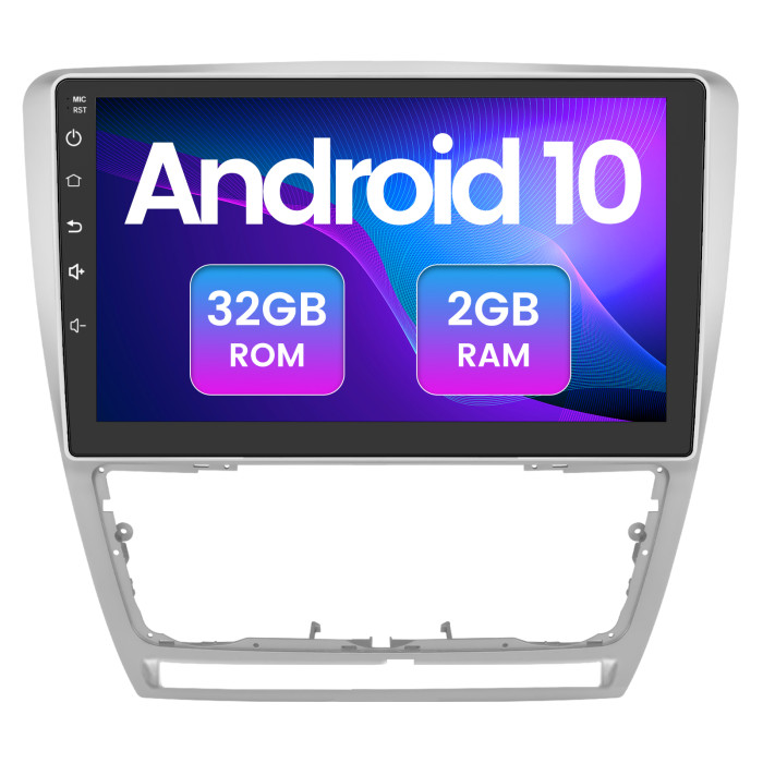 € 191.25 - Android 10 Autoradio für Skoda Octavia 2008-2013, 2G+32G, 10  Zoll Touchscreen, mit Blende, unterstützt Navigation WiFi RDS Bluetooth  MirrorLink, Weiß - de.awesafeshop.com