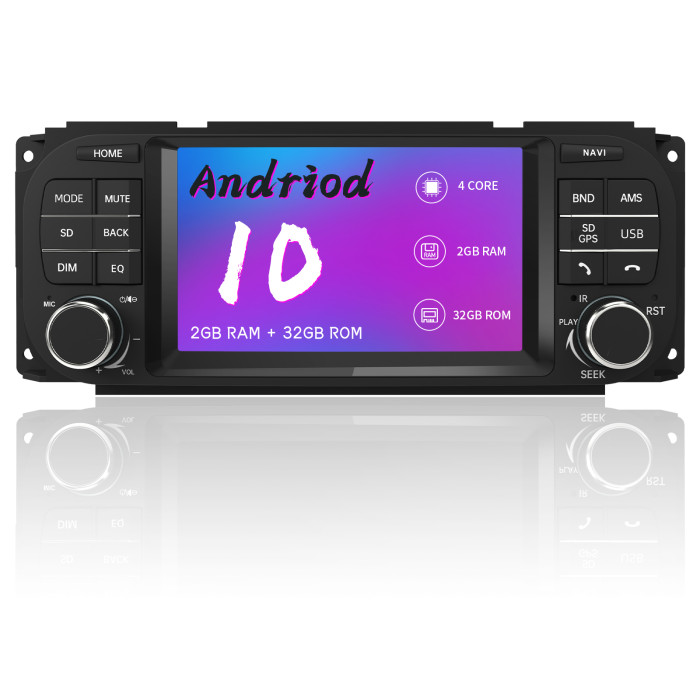 BLUETOOTH TOUCHSCREEN Car Stereo Install Kit 2002-2004 Jeep Grand Cherokee