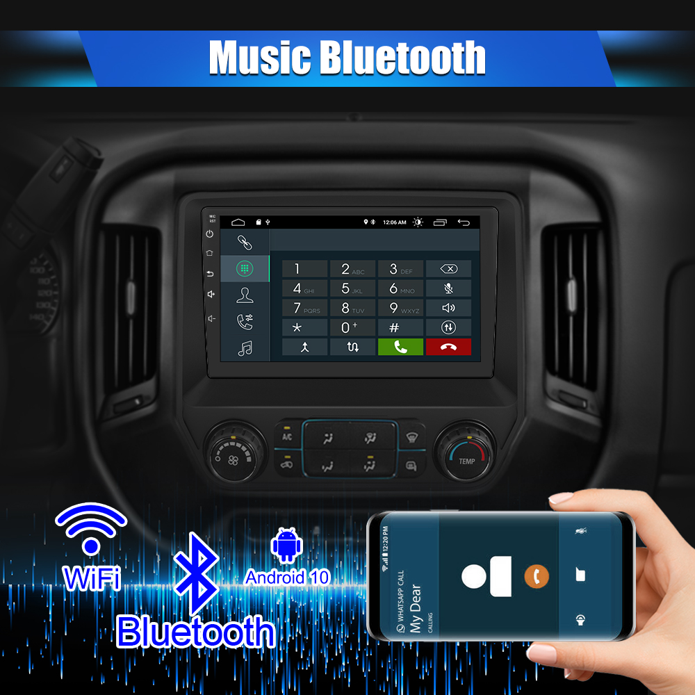 AWESAFE Android 10.0 Car Radio Stereo 