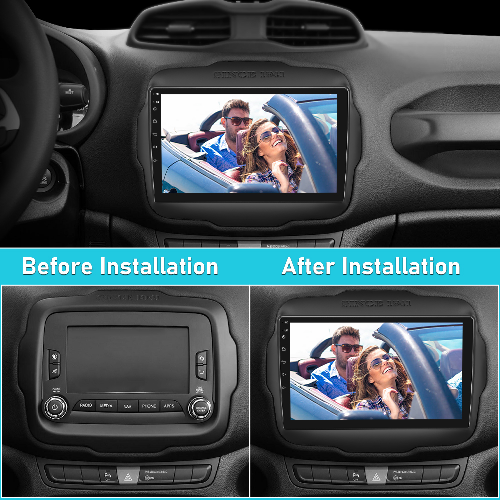 AWESAFE Car Radio Stereo Compatible 