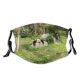 NC Bear Wallpapers Lazy Pictures Panda Kong Resting Rock Leaves Hong Sleep Images Dust Washable Reusable Filter and Reusable Mouth Warm Windproof Cotton Face