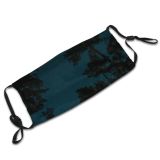 NC Astronomy Sky Public Outer Wallpapers Grey Nightsky Domain Pictures Universe Starry Star Dust Washable Reusable Filter and Reusable Mouth Warm Windproof Cotton Face