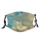 NC Azure Sky Cloud Wallpapers Grey Forest Land Pictures Art Commons Images Plant Dust Washable Reusable Filter and Reusable Mouth Warm Windproof Cotton Face
